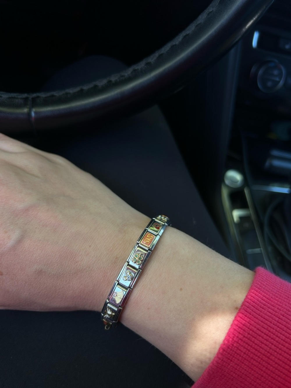 Y2K/2000s Italian Charm Bracelet